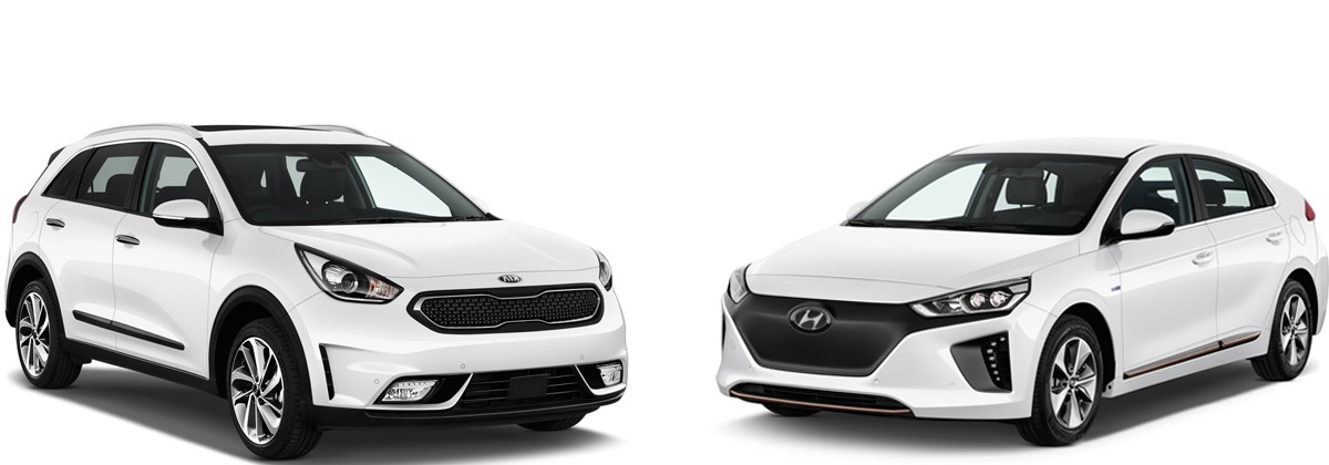 hyundai ioniq vs kia niro