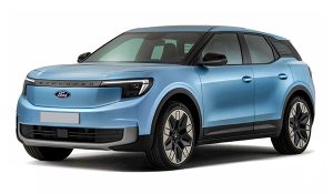 Light blue Ford Explorer