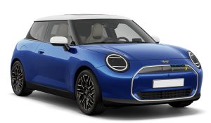 Blue Mini Cooper