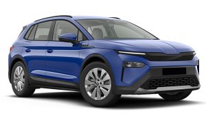 Blue Skoda Elroq
